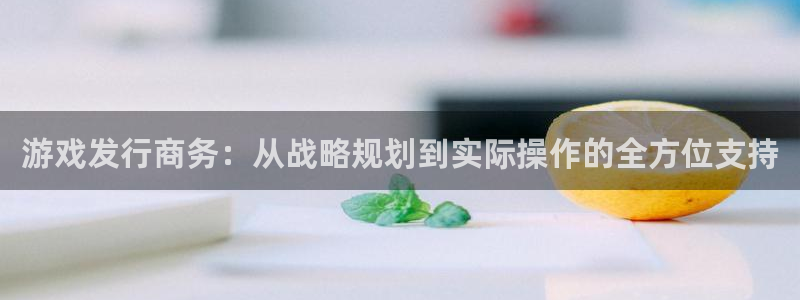 火狐电竞注册平台登录不了：游戏发行商务：从战略规划到实际操作的全方位支持