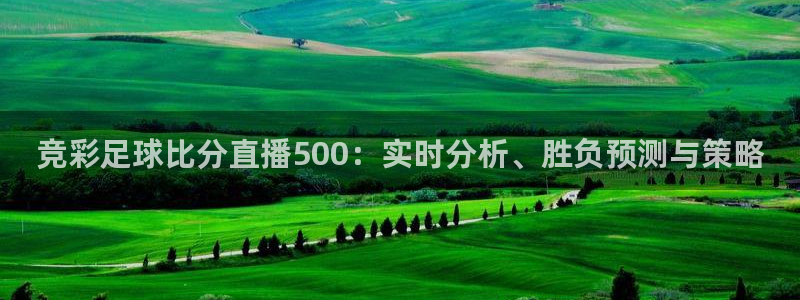 球友体育直播：竞彩足球比分直播500：实时分析、胜负预测与策略
