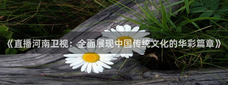 球友直播在线直播：《直播河南卫视：全面展现中国传统文化的华彩篇章》
